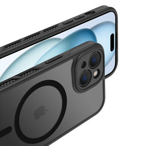 Funda magnética para teléfono con disipación de calor de nuevo diseño al por mayor fundas para teléfono móvil PC TPU para <span class=keywords><strong>iPhone</strong></span> 15 con muestra gratis - Product Image 4