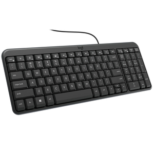 <strong>Logitech</strong> K106 Wired 99-Key <strong>Keyboard</strong> for Office Business Home Use Silent Laptop Desktop <strong>Computer</strong> Compact Design Splash Proof USB - Product Image 1