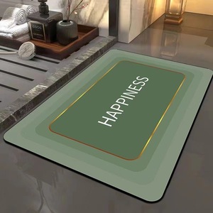 Patrón novedoso Simple nueva alfombra <span class=keywords><strong>de</strong></span> baño <span class=keywords><strong>de</strong></span> barro <span class=keywords><strong>de</strong></span> diatomeas antideslizante alfombrilla <span class=keywords><strong>de</strong></span> Pedal <span class=keywords><strong>de</strong></span> secado rápido para uso en la puerta del baño del hogar - Product Image 4