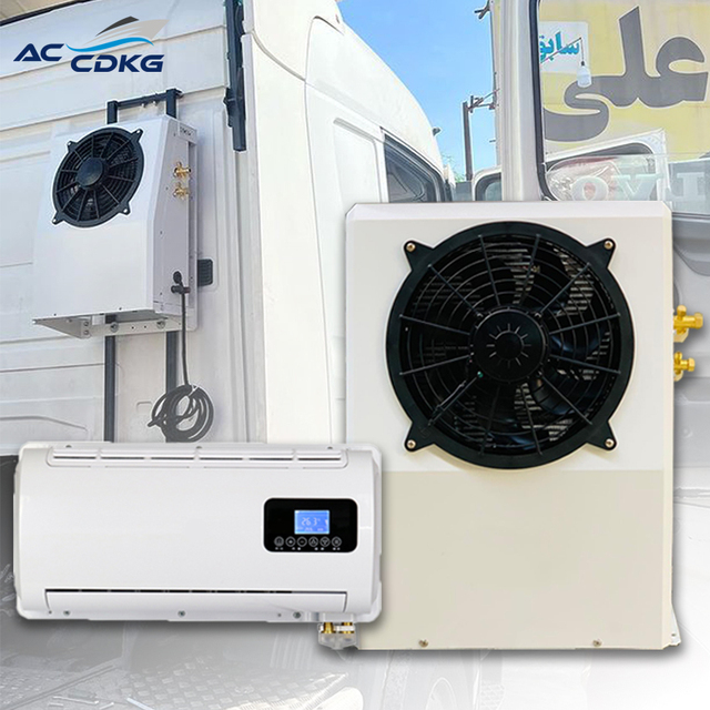 12v 24v DC Electric Semi-Auto Passenger Unit (APU) New Split Air Conditioner for Truck Tractor Refrigerant R134a