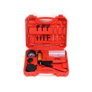 Manual <b>Vacuum</b> <b>Pump</b> For Car Brake Fluid Repair Replacement Tools With Copper Core Suction Gun And Gauge Kit - Product Image 1