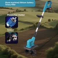 Nouvelle motobineuse électrique domestique à batterie lithium pour le labourage et le déchaumage du sol
