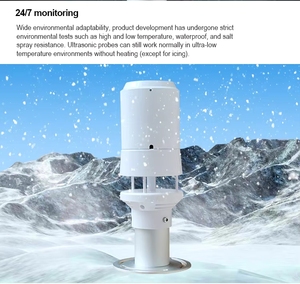 Anemómetro Digital Ultrasónico, Transductor de Velocidad y Dirección del Viento, Mide 5 Parámetros <span class=keywords><strong>Meteorológicos</strong></span>, Instrumento con Protección IP65 - Product Image 3