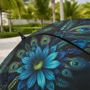 Wholesale Golf <b>Umbrella</b> Full Printing <b>Windproof</b> Automatic Open Large Outdoor Rain <b>Umbrella</b> Custom Logo for Rainy Sunny Day - Product Image 6