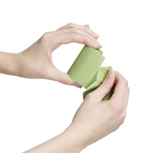 Wholesale Customizable Logo Fully Compostable Smell Proof PE Small Animal Waste <b>Roll</b> <b>Colourful</b> Dog Poop Bags Adequate Stock - Product Image 3