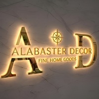 Lettres en relief rétroéclairées LED personnalisées écologiques, enseigne lumineuse 3D pour l'image de marque des magasins de détail