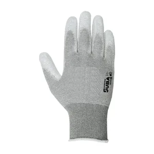 Guanti Juba 141530 0 6 XS Antistatici Colore Grigio Bianco - Product Image 1