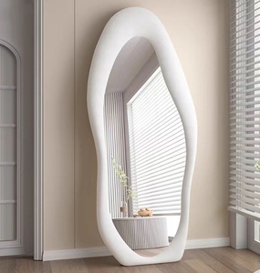 Hiện đại tùy chỉnh dài hình đứng mềm CuộN đầy đủ chiều dài tường chiều dài lớn sàn tường thường vụ sóng gương Chiều dài đầy đủ - Product Image 3