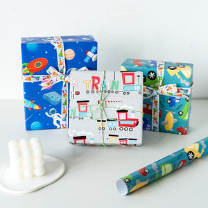 Wholesale High Quality Birthday <b>Tissue</b> Rolls Children Day Packaging <b>Wrapping</b> <b>Paper</b> Roll Uperior Craftsmanship - Product Image 2
