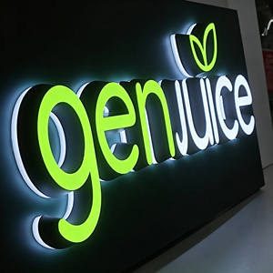 Customizable 3D <b>LED</b> <b>Sign</b> with Acrylic & Stainless Steel Alphabet Theme for Business Shopfront Wall Mount - Product Image 3