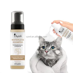 Toptan Oem organik galon şampuan kediler ve köpekler için Pet Aloe Vera vitamini E koku giderici temizlik için kuru kaşıntılı giderici