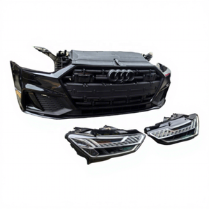 Parachoques Delantero Original de Alta Calidad para <span class=keywords><strong>Audi</strong></span> <span class=keywords><strong>A7</strong></span> 2024 con Radiador y Faros, de Segunda Mano, para Reemplazo de Kit de Carrocería - Product Image 4
