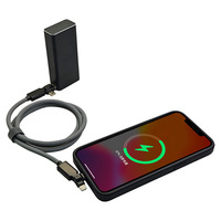 Chargeur de téléphone portable à charge rapide 60W avec rotation 4 en 1, câble de données de charge USB de type C