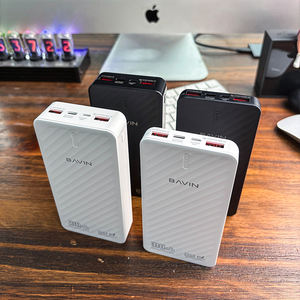 Оптовая продажа портативных зарядных устройств (<span class=keywords><strong>Power</strong></span> Bank) 20000 мАч с возможностью нанесения логотипа, модели PC1185, PC1191, а также простых портативных зарядных устройств 10000 мАч 22.5 Вт для мобильных телефонов. - Product Image 1