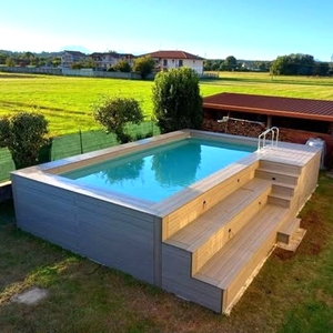 Fournitures de <span class=keywords><strong>piscine</strong></span> <span class=keywords><strong>Piscine</strong></span> préfabriquée Spa <span class=keywords><strong>Jacuzzi</strong></span> extérieur <span class=keywords><strong>Piscine</strong></span> hors sol en fibre de verre - Product Image 2