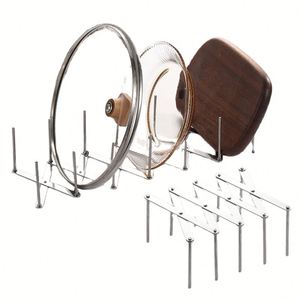 Stainless Steel Telescopic Rack <b>Shelf</b> Side Pot Lid Holder Steaming Rack Folding <b>Shelf</b> for Food Steamer - Product Image 1