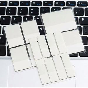 White Self-Adhesive Customizable <b>Memo</b> <b>Pads</b> 6.5x9cm Handwritten Labels Notes for Office School Supplies Record <b>Memo</b> - Product Image 1