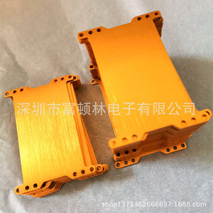 Panneau en aluminium finition brossée, forme personnalisée pour boîtiers électroniques - Product Image 3