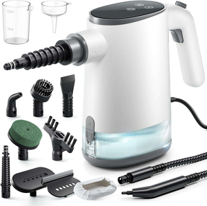 Nettoyeur Vapeur Électrique Portable Amélioré avec 8 Buses Spécialisées, Pression de 3 bars, Réservoir d'Eau de 350/450 ml pour Nettoyage Domestique, Automobile et Hôtelier - Product Image 3