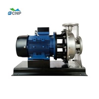 Pompa Sentrifugal Horizontal Stainless Steel Seri ZS50 60HZ Merek CNP Industri untuk Air