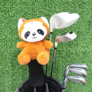 Couvre-chef <span class=keywords><strong>hybride</strong></span> de pilote de golf et de parcours en peluche avec logo personnalisable et 23 motifs d'animaux. Livraison rapide des stocks d'usine - Product Image 6