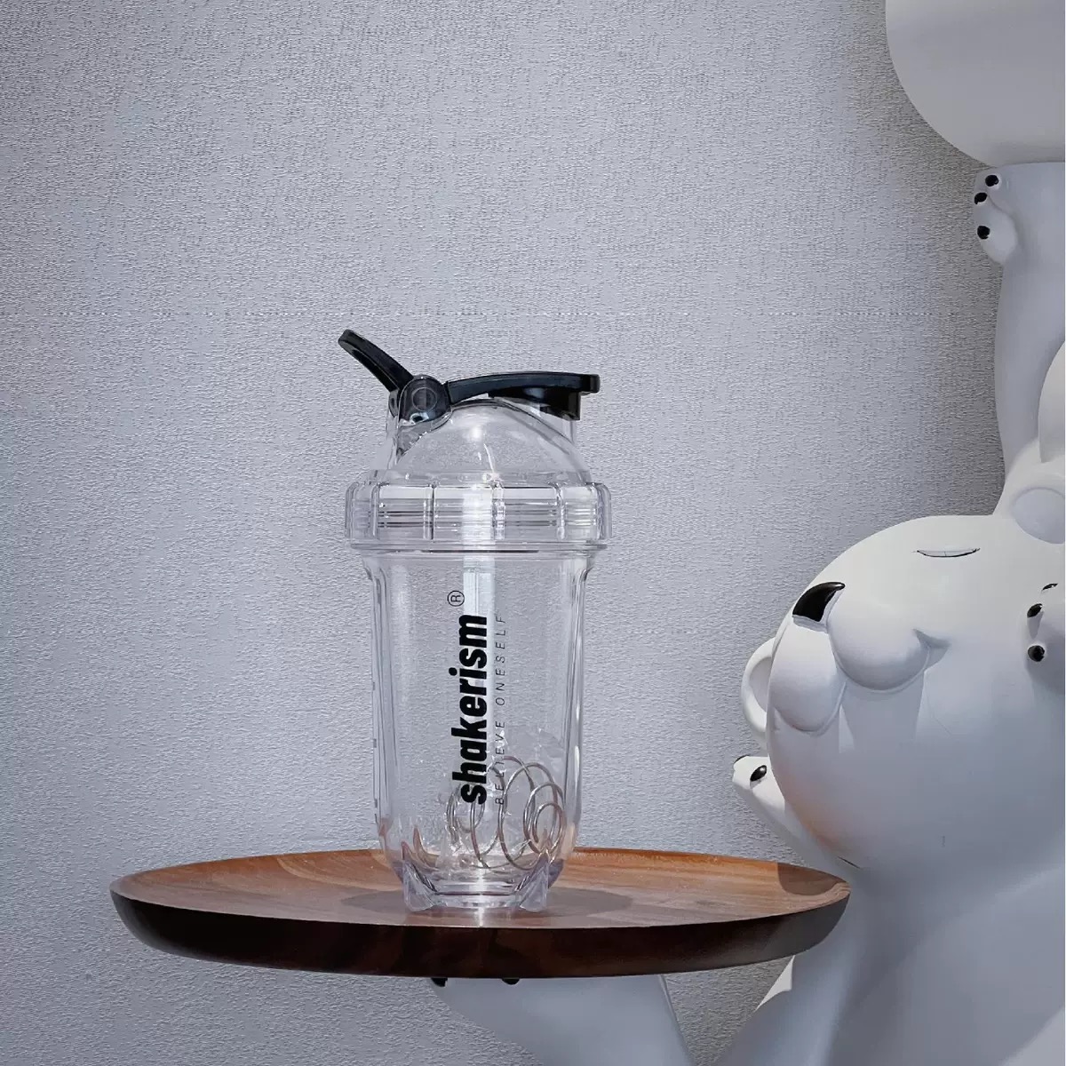 PC blanc + boule de mélange