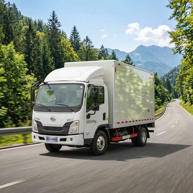 Electric Mini EV Light Truck Chenglong L2 4x2 Cargo Pickup Truck Electric Cars New Energy Vehicles