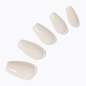 Dessing Diva Coffin Ivory <b>Artificial</b> <b>Fingernails</b> - Product Image 1