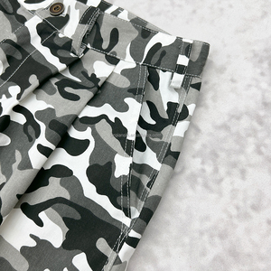 QIANSHI personalizado verano 6 bolsillos Denim Sweat Camo Cargo Shorts para hombres Baggy diseñador hasta la rodilla hombres Bermudas pantalones cortos <span class=keywords><strong>De</strong></span> <span class=keywords><strong>Hombre</strong></span> - Product Image 6