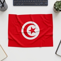Drapeaux nationaux 3x5 Barcelone Palestine Cambodge Croatie Turquie, petits drapeaux sportifs en polyester à séchage rapide et anti-plis