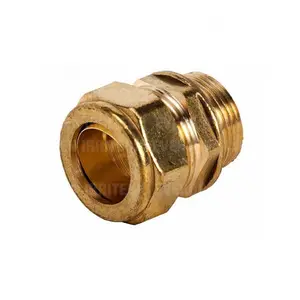 Brass half union fitting