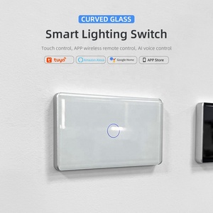 Bombilla de Luz Inteligente de Alta Calidad Estilo Americano para Hogar y Hotel, <span class=keywords><strong>Smart</strong></span> Life Zigbee 3.0, Estándar Estadounidense, Interruptor de Pared de <span class=keywords><strong>1</strong></span> Grupo - Product Image 2
