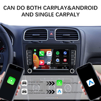 Adaptador Inalámbrico CarPlay Android Auto 2 en 1, Dongle USB-A, Conexión por Cable a Inalámbrica 5.8GHz, Conexión Automática, Control OEM para iPhone y Android
