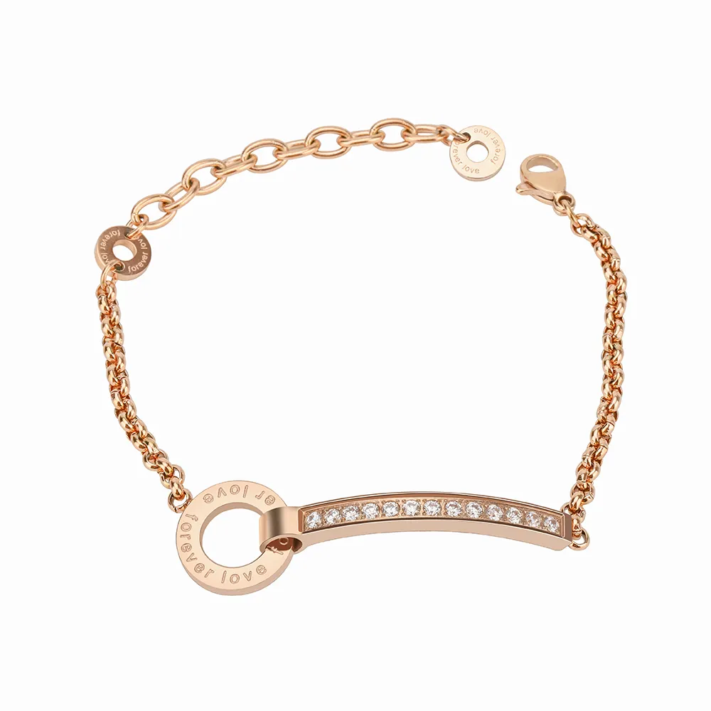 Jingeer, suministro de fábrica, amazon, diseño de joyería superventas, pulsera fina de mejor amiga para mujer