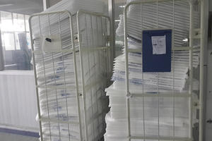 آلة لحام فلتر الهواء عالية التردد لإنتاج فلاتر البولي بروبيلين والأقمشة غير المنسوجة - Product Image 4