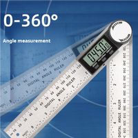 Electronic Digital Display Angle Ruler High Precision Multifunctional Woodworking Measuring Instrument Angle Ruler