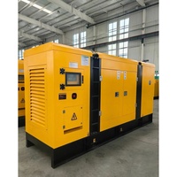 Grupo electrógeno diésel industrial monofásico DCEC de 500 kW, 600 kW, 650 kW, 1000 kW de potencia continua, usado, con cubierta.