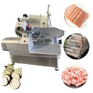 Cortadora De Carne Fria professionnelle Machine de découpe de viande congelée et fraîche efficace Machine de trancheuse de viande robuste pour <span class=keywords><strong>boucherie</strong></span> - Product Image 1