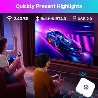 Boîtier TV Android 13 STB 2025 H96 MAX M1 Rockchip RK3528 Quad Core Mali-450 GPU Streaming 8K 2 Go/4 Go de RAM 16 Go/32 Go/64 Go de ROM WiFi