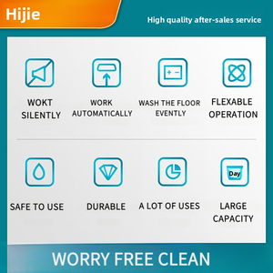 HIJIE B55 Nouvelle autolaveuse autopropulsée 3-en-1 sans fil, lavage, frottement et aspiration sans poussière HIJI - Product Image 5