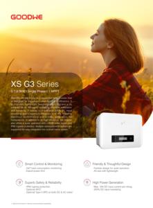 Goodwe GW700/1000/1500/2000/2500/3000/3300-XS-30 700W 1kw 1.5kw 2kw 2.5kw 3kw 3.3kw ระบบโซลาร์เซลล์แบบเชื่อมต่อกับระบบไฟฟ้าสาธารณะ GW700/1000/1500/2000/2500/3000 - Product Image 2