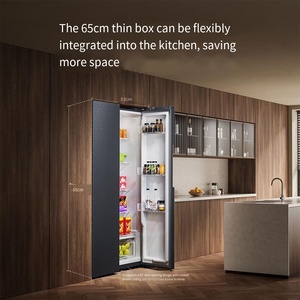 For <b>Refrigerator</b> Double Door 610L Dual Frequency Conversion, Frost-free, APP Control, Quiet Large Capacity BCD-610WMSA 610 - Product Image 4