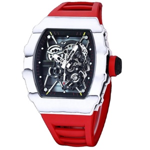 Nouvelle Montre Mécanique de Luxe pour Homme 2025, Boîtier Tonneau en Acier Inoxydable, Haute Qualité, Tendance Affaires et Mode, Vente Chaude - Product Image 2