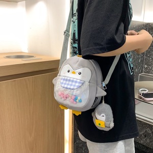 Cute Cartoon <strong>Penguin</strong> Ladies Shoulder <strong>Bags</strong> Colorful Contrast Women's Crossbody <strong>Bag</strong> Outdoor Portable Female Phone Coin Purse - Product Image 3