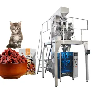 Solid Granule Weighing Filling Forming Sealing Bag Making Machines 2022 Hot Sell Automatic Rice Banana Chips Snack 200g-1500g