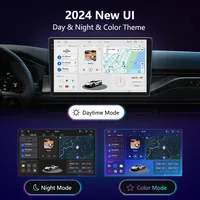 A7870 Android 13 Pemutar DVD Mobil Universal Layar QLED Mendukung Wireless CarPlay Stereo Mobil dengan Sistem Cerdas Android Auto