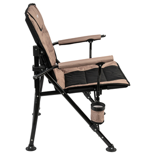 <span class=keywords><strong>Silla</strong></span> Plegable Cómoda con <span class=keywords><strong>Respaldo</strong></span> Reclinable para Exteriores, Camping, Pesca y <span class=keywords><strong>Playa</strong></span>, Portátil para Viajes y Uso en el Parque - Product Image 4