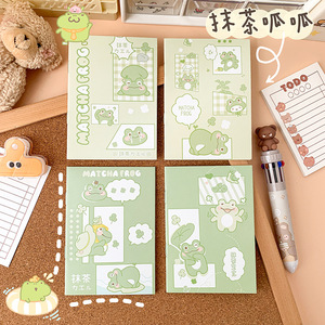Sevimli Mini dizüstü taşınabilir cep boyutunda Memo kitap ile su aktif yapıştırıcı Sticker öğrenci kırtasiye ödülü hediye not - Product Image 6