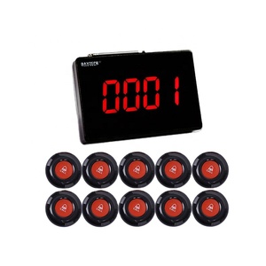 Daytech E-P4 Wireless Nurse Station Pager <strong>Call</strong> <strong>System</strong> 1 Host With 10 <strong>Button</strong> Elderly Caregiver Caller Pager For Clinic Use - Product Image 1
