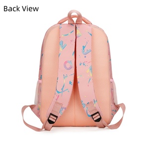 Nuevo conjunto de <span class=keywords><strong>mochila</strong></span> de 3 piezas de gran capacidad-Bolso informal con estampado de letras versátil, <span class=keywords><strong>mochila</strong></span> de escuela secundaria para niñas - Product Image 6